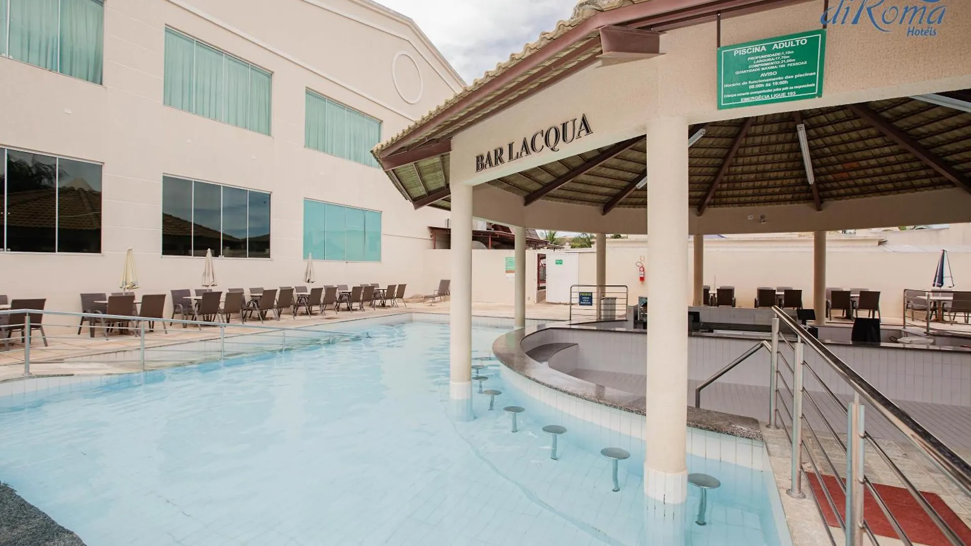 Apartment Di Roma Lacqua Caldas Novas Park 24H, Com Roupas De Cama E Banho Brazil