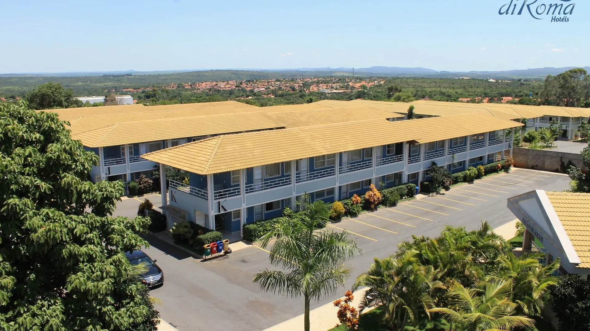 Di Roma Lacqua Caldas Novas Park 24H, Com Roupas De Cama E Banho Apartment